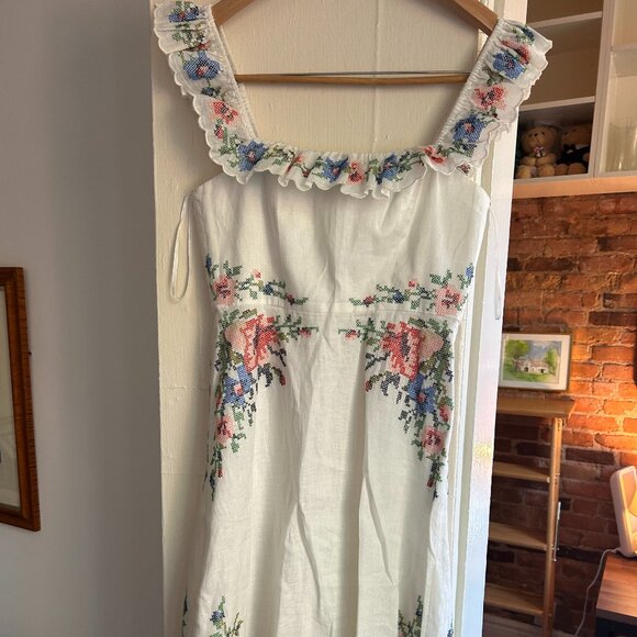 Zimmermann Floral Print Midi Length Dress - Size S - Picture 3 of 8